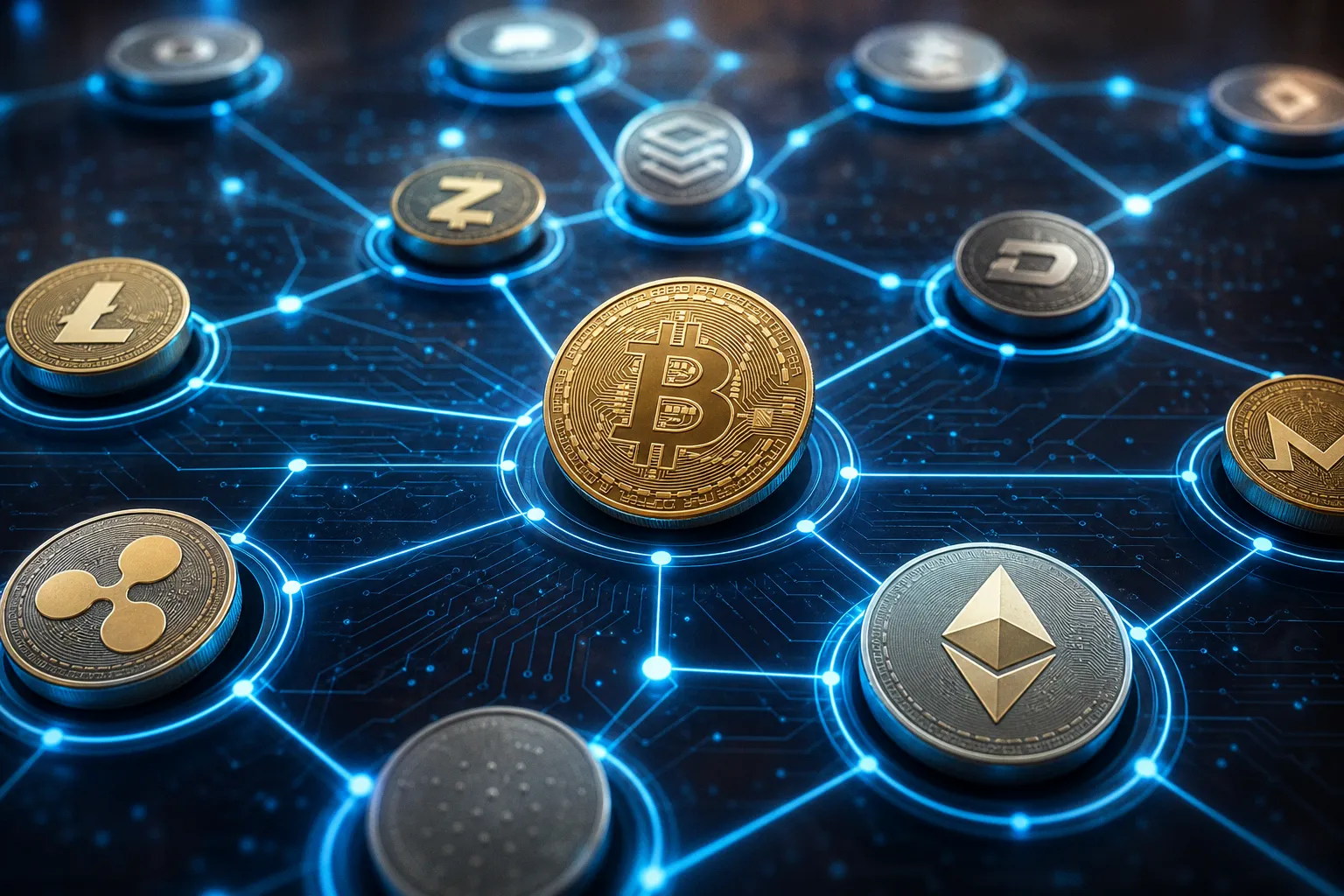 Топ-20 криптовалют: как устроена инфраструктура рынка и кто задает правила игры
